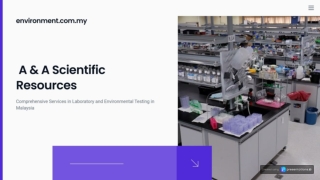 A & A Scientific Resources PPT