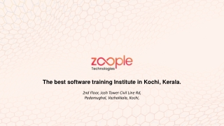 Zoople Presentation