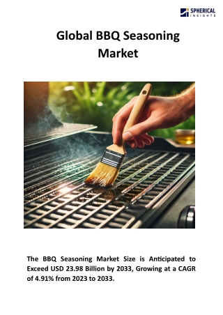 Global BBQ Seasoning Market