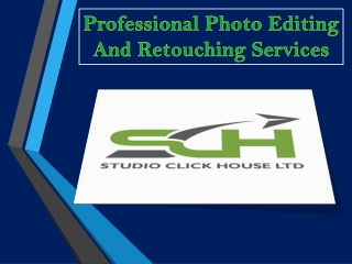 Professional Photo Editing And Retouching Services