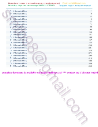 Solution Manual for Chemistry, Principles and Practice 3rd Edition by Reger & Goode & Bal