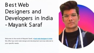 Why You Need the Best Web Designers in India for Your Business