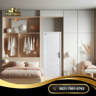 WA 0821 7001 0763 (FORTRESS) Pintu Baja Murah Motif Kayu di Pati
