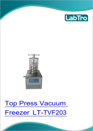 Top Press Vacuum Freezer LT-TVF203
