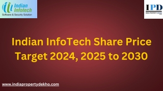 Indian InfoTech Share Price Target 2024