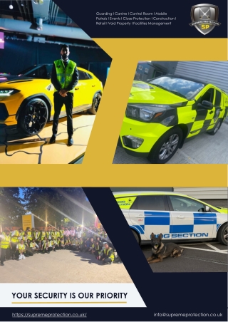 Supreme Protection Brochure