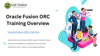 ORACLE FUSION ORC Training