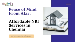 Affordable NRI Services in Chennai
