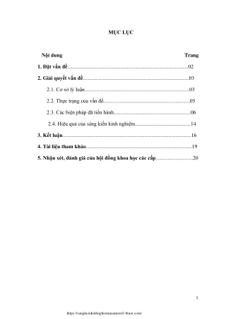 Biện pháp phát triển ngôn ngữ qua hoạt động dạy thơ cho trẻ 25-36 tháng tuổi