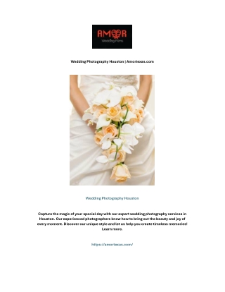 Wedding Photography Houston | Amortexas.com