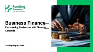 Business Finance: Empowering Businesses with Financial Solutions