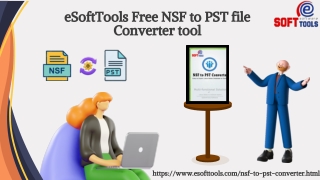 eSoftTools Free NSF to PST file Converter tool