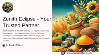 Zenith Eclipse Your Trusted Partner in agricultural products