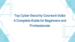 Top-Cyber-Security-Course-in-India-ppt