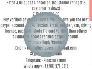 Buy Verified PayPal Accounts