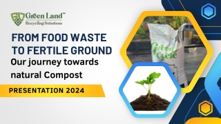 RECYCLING FOOD WASTE INTO NATURAL COMPOST