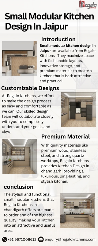 Small Modular Kitchen Design In Jaipur