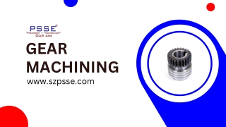 gear machining