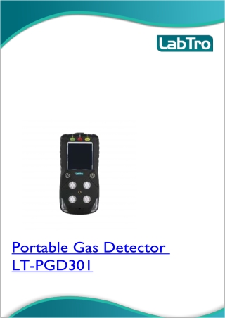 Portable Gas Detector LT-PGD301