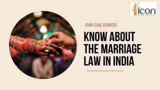 Know about the Marriage Law in India (2)