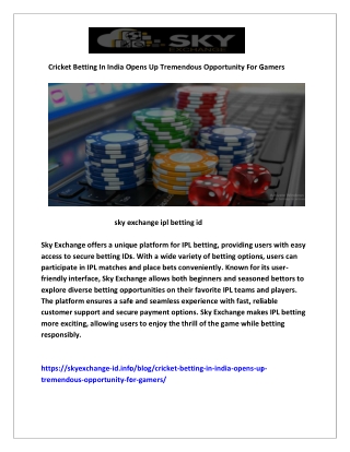 3 Cricket Betting In India Opens Up Tremendous Opportunity For Gamers