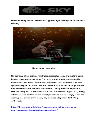 8 Develop Gaming Skill To Create Career Opportunity In Gaming And Video Games In