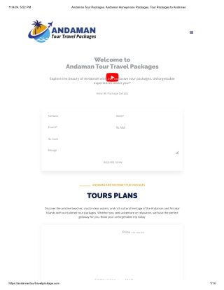 andaman tour package