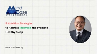 5 Nutrition Strategies to Address Insomnia and Promote Healthy Sleep