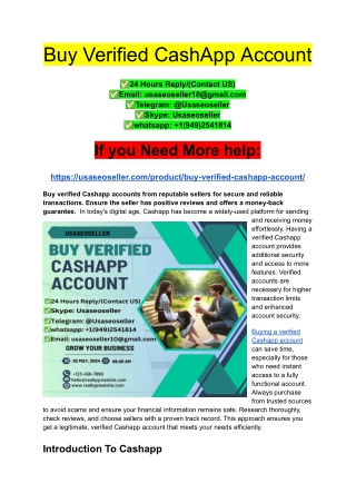 Buy Verified CashApp Account (4)