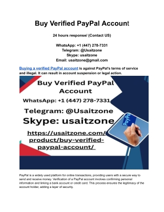 Buy Verified PayPal Account 2
