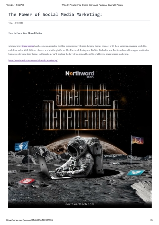 social media marketing