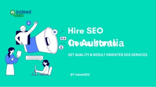 Get Quality & Result Oriented Seo Services