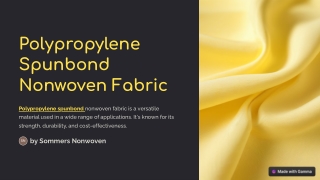 Polypropylene-Spunbond-Nonwoven-Fabric