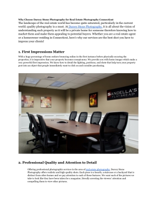 Real Estate Photographer Connecticut: The Secret to Selling Homes Faster