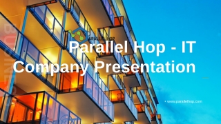 Parallel Hop - IT Company Presentation