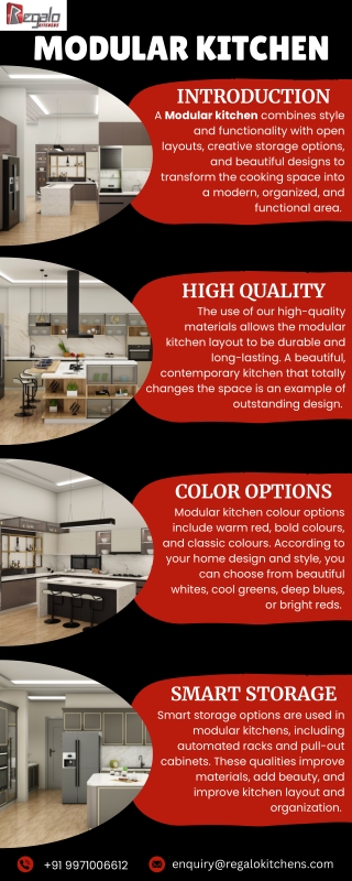 Modular Kitchen | Regalo Kitchens