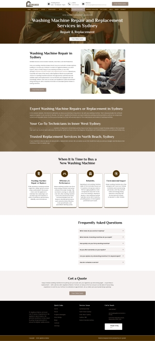 Washing Machine Repair Sydney