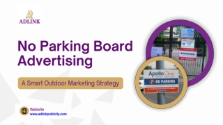 No Parking Board Advertising: A Smart Outdoor Marketing Strategy