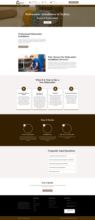 Dishwasher Installation Sydney