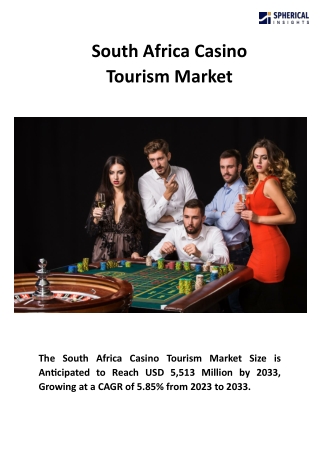 South Africa Casino Tourism Market