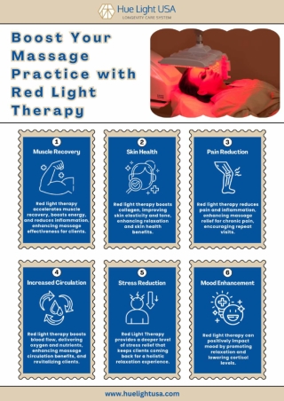 Boost Your Massage Practice with Red Light Therapy
