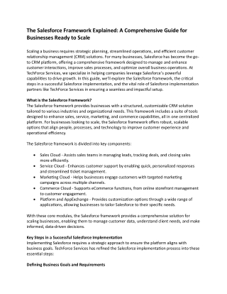 Salesforce_Framework
