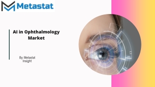 AI in Ophthalmology Market