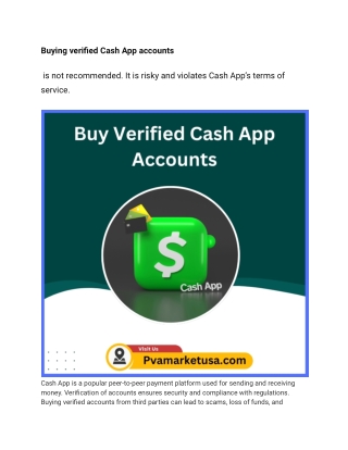 Buying verified Cash App accounts