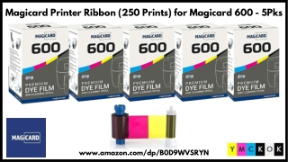 Magicard Printer Ribbon (250 Prints) for Magicard 600 - 5Pks