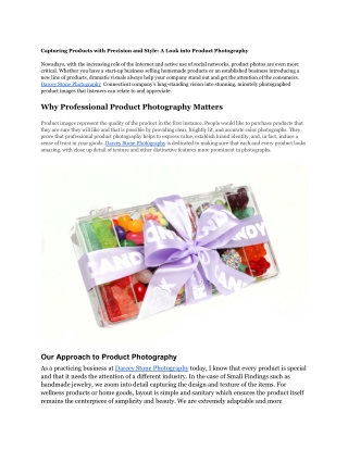 Products Photographer Connecticut |Boost Your Brand with Stunning Images