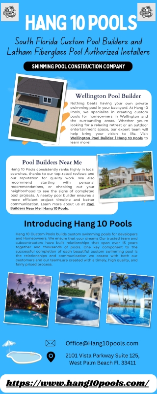 Wellington Pool Builder