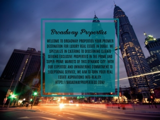 Broadway Propertiess