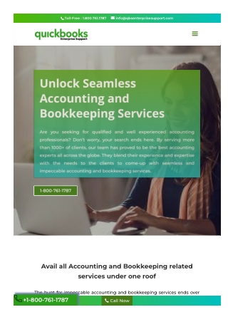 Intuit Quickbooks Support Number