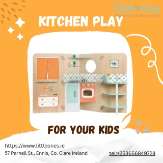 Kids play Kitchen